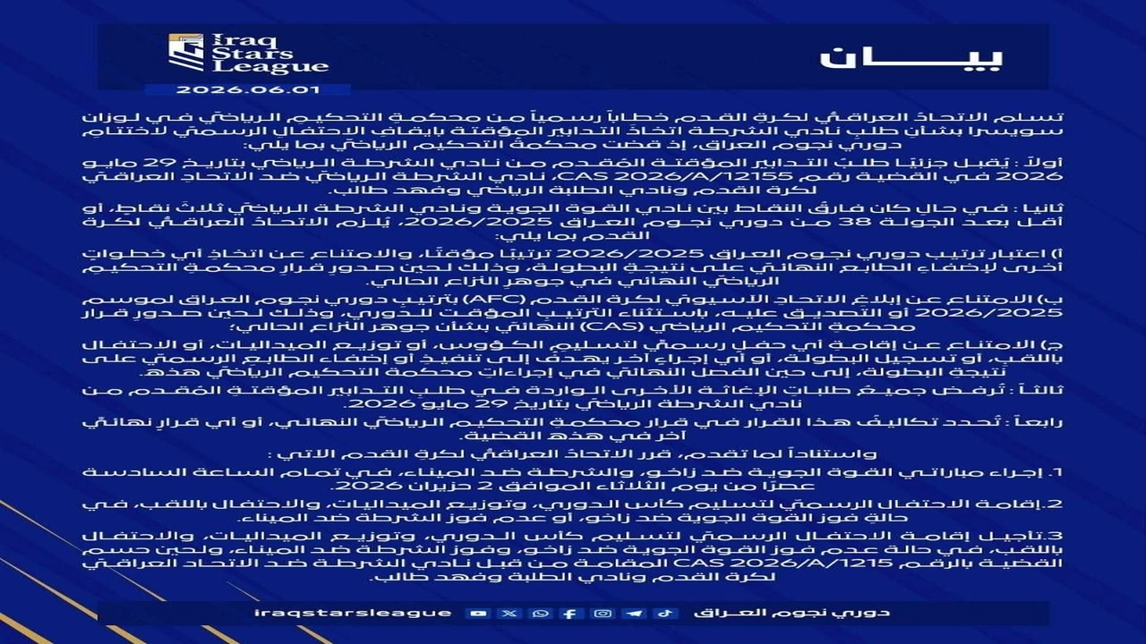 الاتحاد يعلن مواعيد مباريات الحسم وآلية التتويج في دوري النجوم